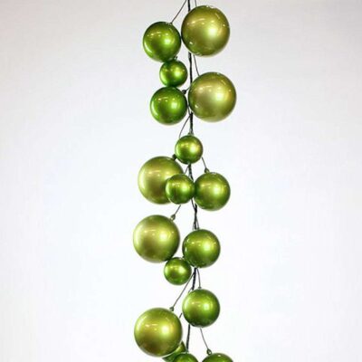 Farrisilk St. Patrick’S Day | Lime Green Ball Garland, 10′