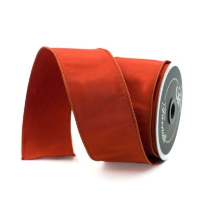 Farrisilk Ribbon | Cinnamon Taffeta Ribbon, 2.5″ X 10Yd