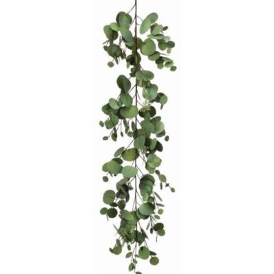 Regency Table Decor | Silver Dollar Eucalyptus Garland, 48″