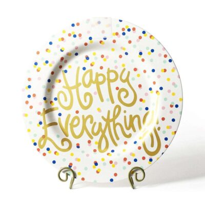 Happy Everything Table Decor | Happy Dot Big Round Platter By Happy Everything!