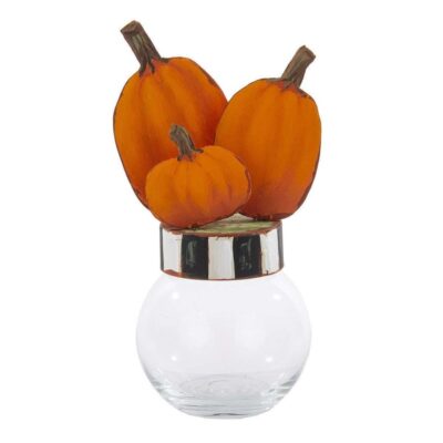 The Round Top Collection Table Decor | Pumpkin Bubble Jar