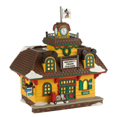 Department 56 Table Decor | Mickey’S Train Station, Dept. 56 Village