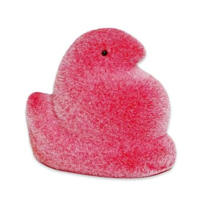 180 Degrees Table Decor | Flocked Chick Peeps, 12″