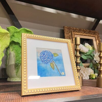 CYTA Art Spring | Framed Hydrangea Art