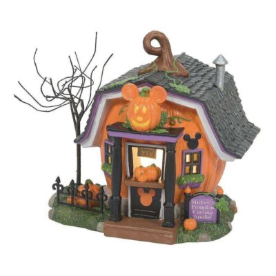 Department 56 Table Decor | Pumpkintown Carving Studio, Dept. 56 Village