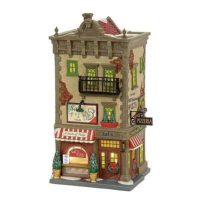 Department 56 Table Decor | Sal’S Pizza And Pasta, Dept. 56 Village