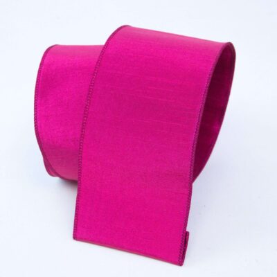 Farrisilk Ribbon | Fuchsia Luster Ribbon, 4″X10Yd