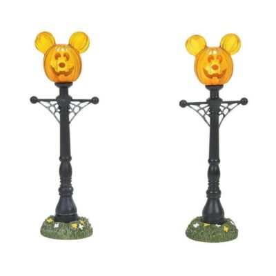 Department 56 Table Decor | Mickey’S Pumpkintown Street Lights, Dept. 56 Village