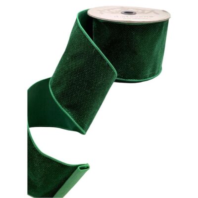 D. Stevens St. Patrick’S Day | Green Dots Velvet Ribbon, 4″ X 10Yd