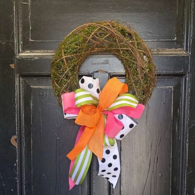 A&B Floral Door Decor | 18.5″ Sweet Annie Wreath