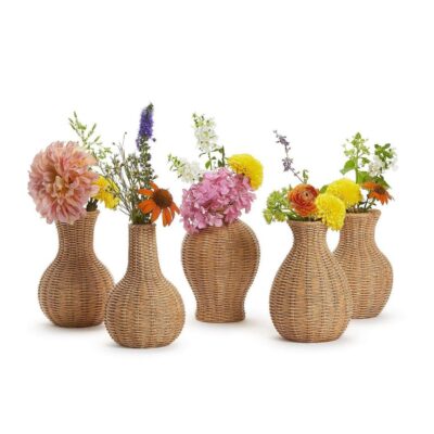 Two’s Company Easter | Basket Weave Pattern Vase