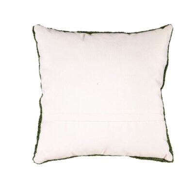 Evergreen Spring | Pastel Posies Hooked Throw Pillow