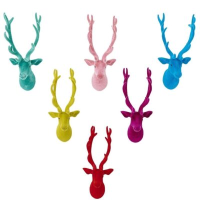 180 Degrees Door Decor | Deer Bust Wall Mount, 24″