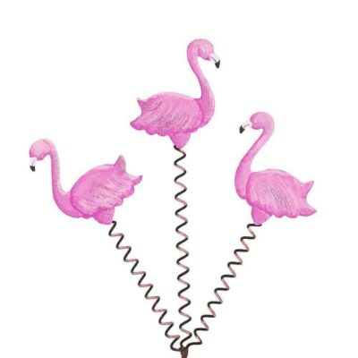 The Round Top Collection Spring | Flamingo Trio Stake