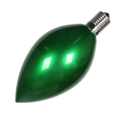 Farrisilk St. Patrick’S Day | Emerald Green Light Bulb Ornament, 15″