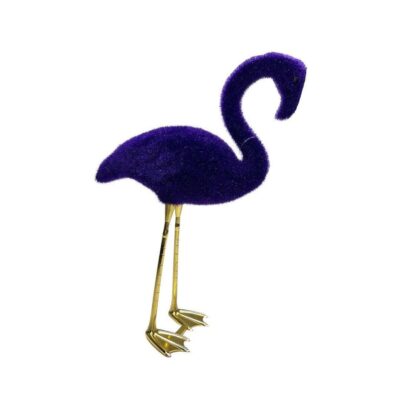 180 Degrees Table Decor | Flocked Flamingo