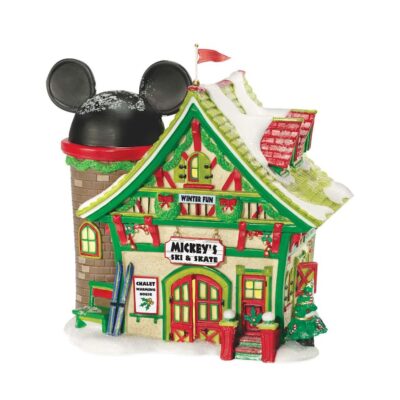 Department 56 Table Decor | Mickey’S Ski And Skate, Dept. 56 Village