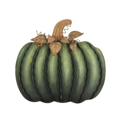 The Round Top Collection Table Decor | Green Pumpkins