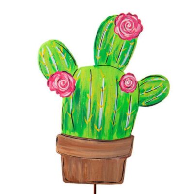 The Round Top Collection Table Decor | Whimsy Cactus Pot