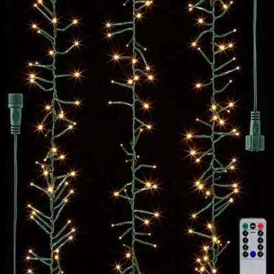 RAZ Lights | Connectable Cluster Garland, 34′