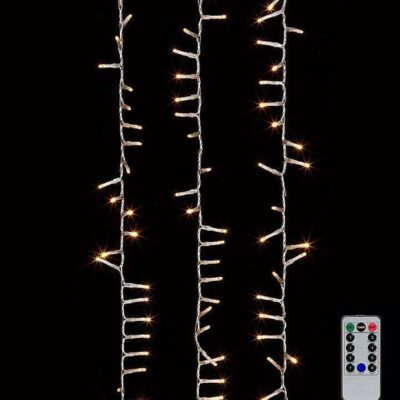 RAZ Lights | Clear Snake Garland With Warm White Lights-36.5′