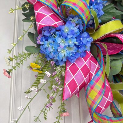 Miss Cayce’s Miss Cayce’S Creations | Blooming Blue Hydrangea Wreath