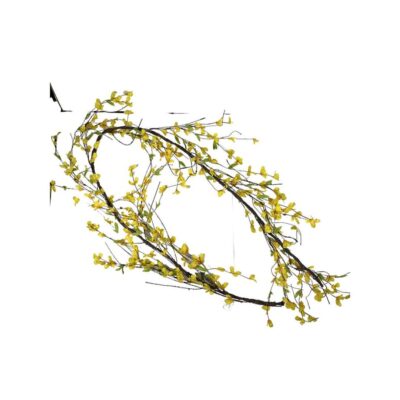 CRI Table Decor | Yellow Forsythia Garland 6′