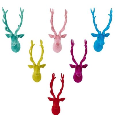 180 Degrees Hanging Decor | Deer Bust Wall Mount, 24″