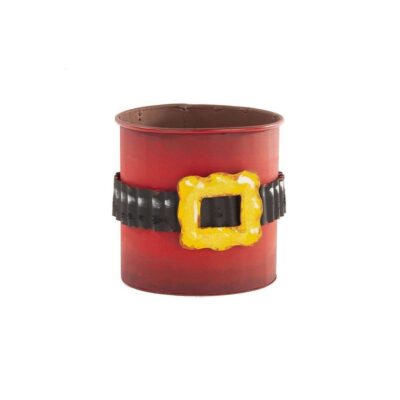 The Round Top Collection Decorative Containers | Santa’S Belt Container