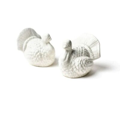 Coton Colors Kitchen & Dining | Turkey Shaped Salt And Pepper Shaker Set