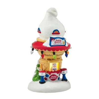 Department 56 Table Decor | Santa’S Dairy Queen Cone House, Dept. 56 Village