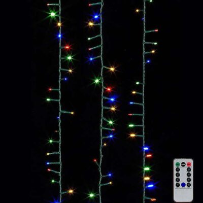 RAZ Lights | Snake Garland Multicolored Lights, 73.8′