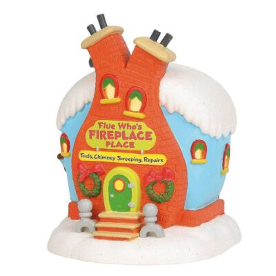 Department 56 Table Decor | Flue Who’S Fireplace Place, Dept. 56 Village