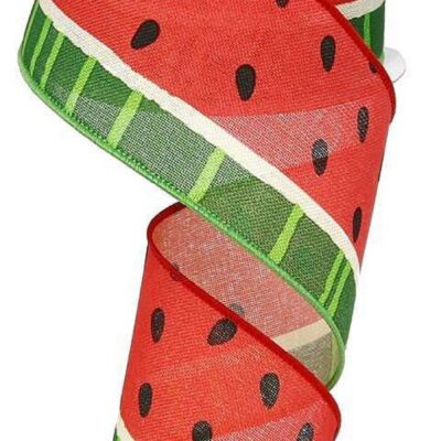 Craig Bachman Ribbon | Bold Watermelon Ribbon 2.5″X50Yd