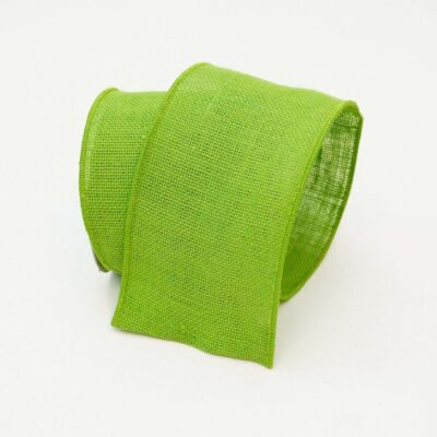 Farrisilk St. Patrick’S Day | Bright Lime Burlap, 4″ X 10Yd