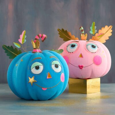 Glitterville Home Accents | Pumpkin Pixies Display By Glitterville, Large