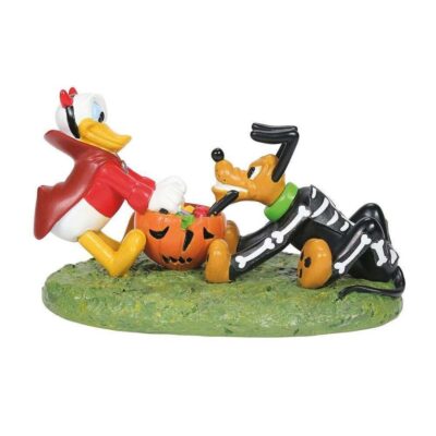 Department 56 Table Decor | Donald And Pluto’S Tussle, Dept. 56 Village