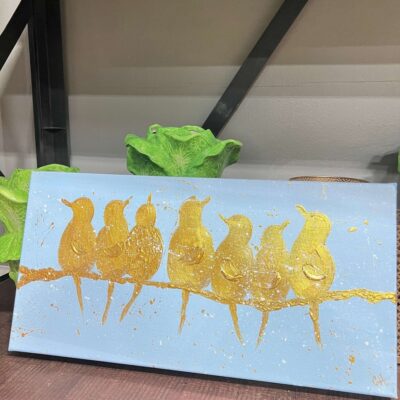 CYTA Art Spring | Golden Birds Art