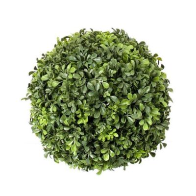 Regency Faux Plants | Artificial English Boxwood Ball, 13″