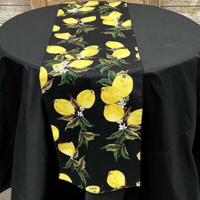 D. Stevens Kitchen & Dining | Lemon Branch Table Decor Runner 13″X90″