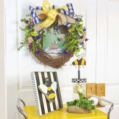 The Round Top Collection Table Decor | Bumble Bee Charm