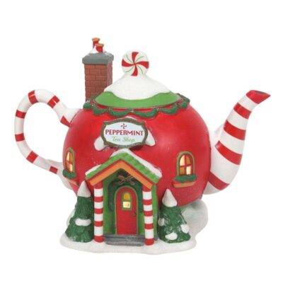 Department 56 Table Decor | Peppermint Tea Shop, Dept. 56 Village